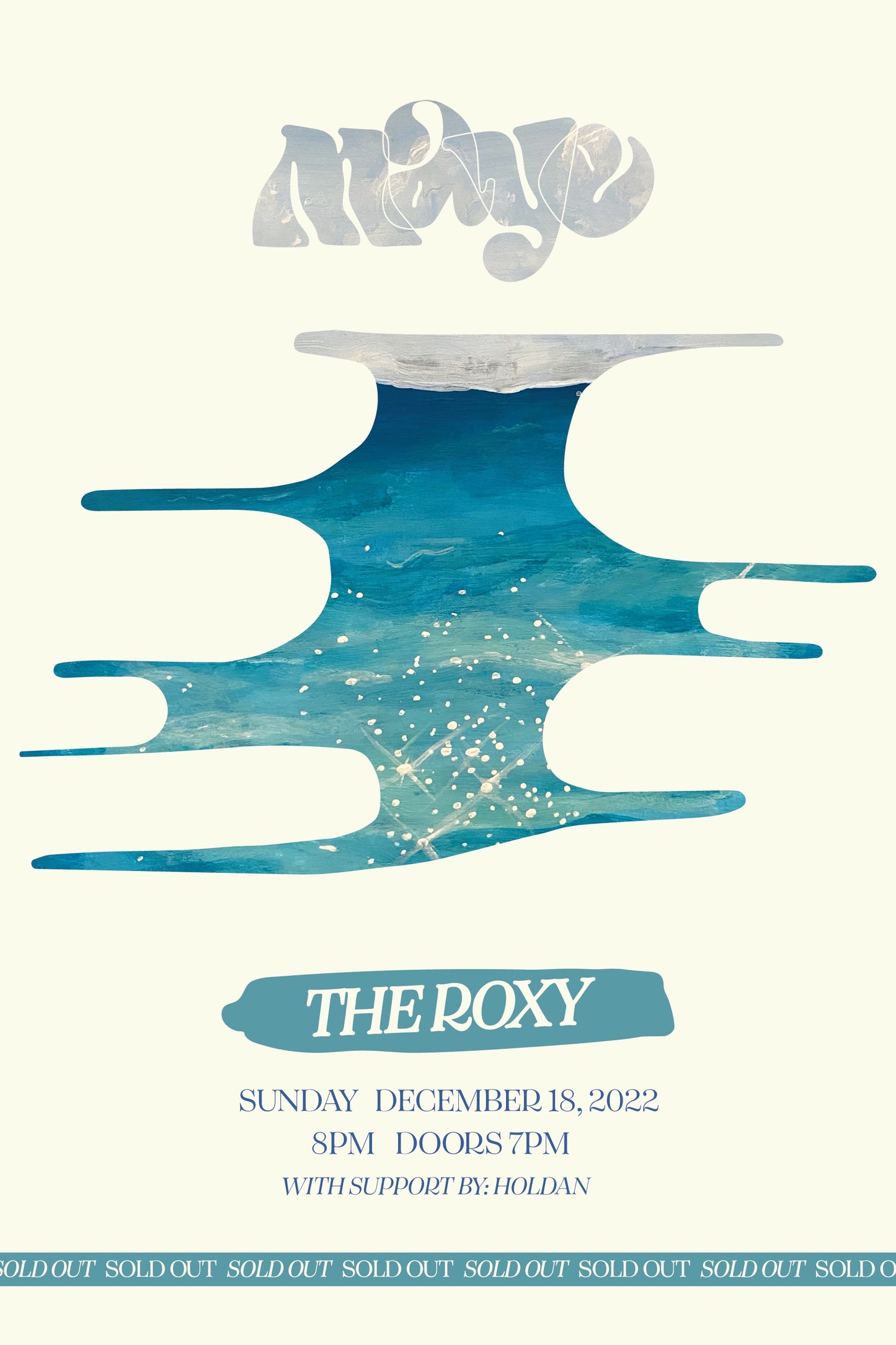 maye @ the roxy Poster *unsigned*